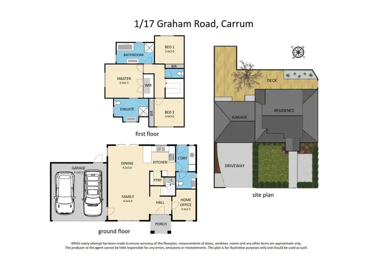 Floorplan of Homely house listing, 1/17 Graham Road, Carrum VIC 3197