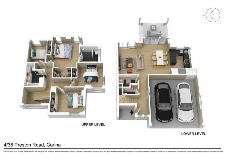 Floorplan of Homely townhouse listing, 4/38 Preston Road, Carina QLD 4152