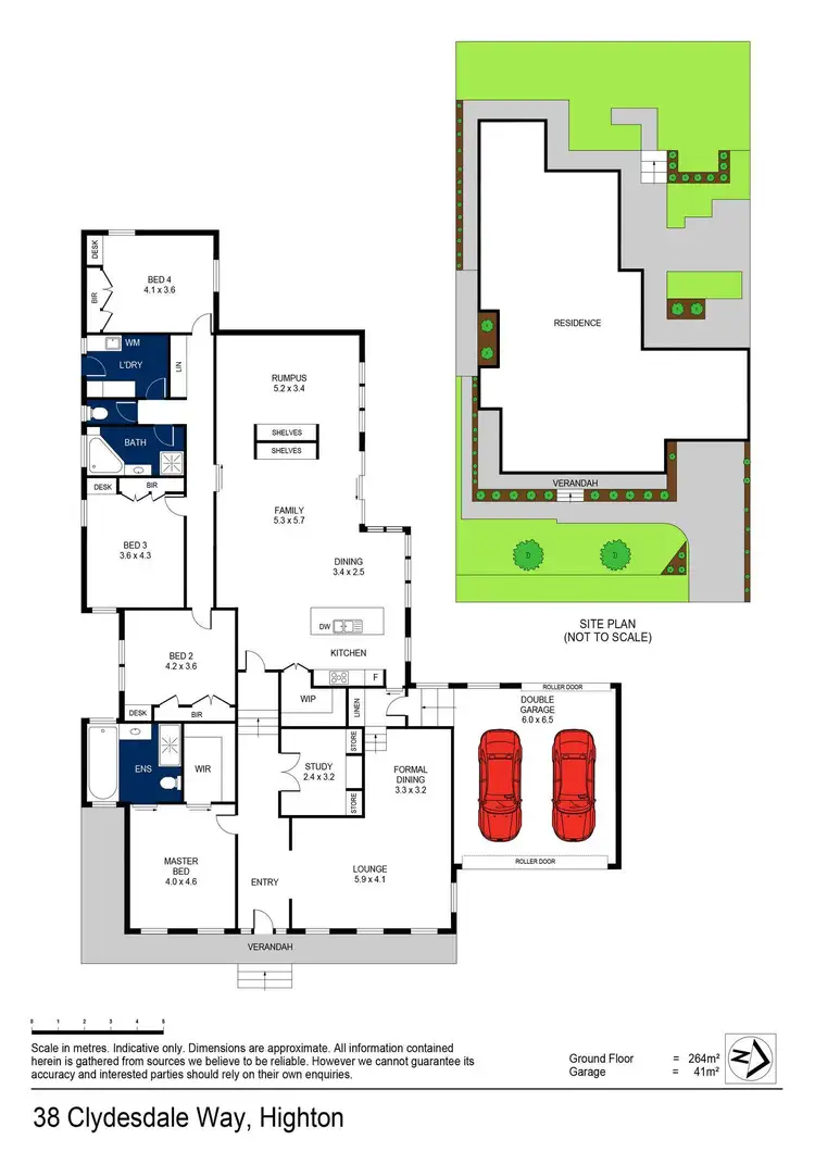 Floorplan of Homely house listing, 38 Clydesdale Way, Highton VIC 3216