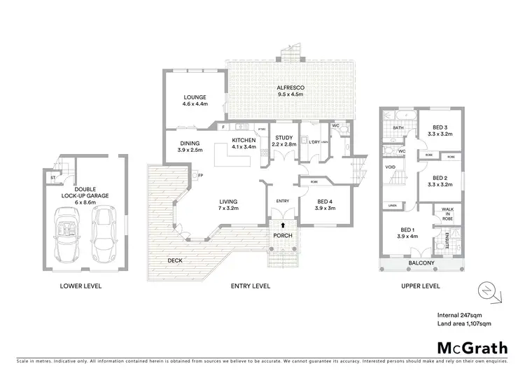 Floorplan of Homely house listing, 43 Sunrise Terrace, East Albury NSW 2640