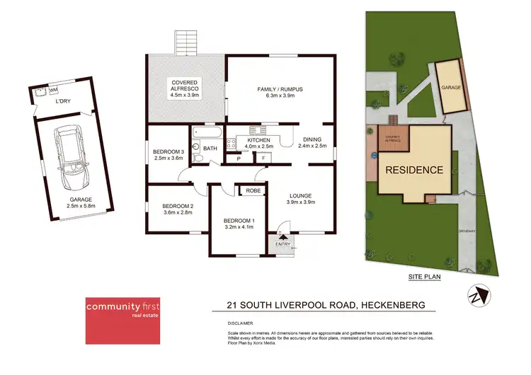 Floorplan of Homely house listing, 21 South Liverpool Road, Heckenberg NSW 2168