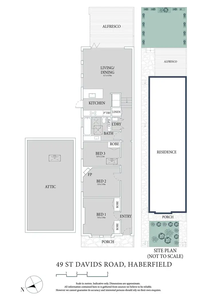 Floorplan of Homely house listing, 49 St Davids Road, Haberfield NSW 2045