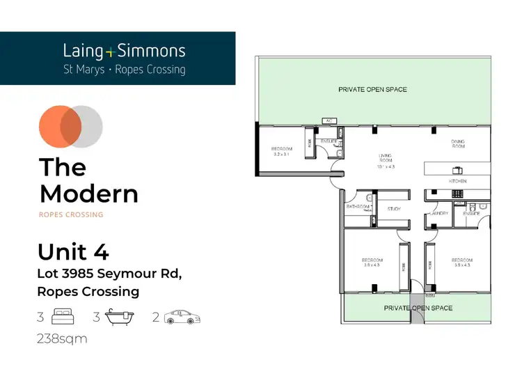 Floorplan of Homely unit listing, 4/4 Seymour Street, Ropes Crossing NSW 2760