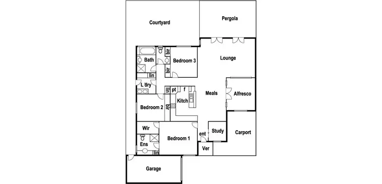 Floorplan of Homely unit listing, 2/10 Edna Street, Thomastown VIC 3074