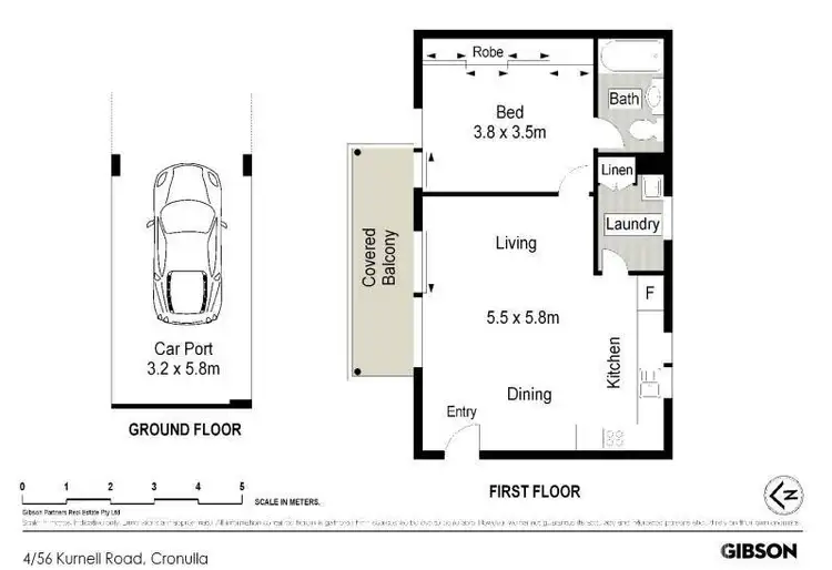 Floorplan of Homely apartment listing, 4/56 Kurnell Road, Cronulla NSW 2230
