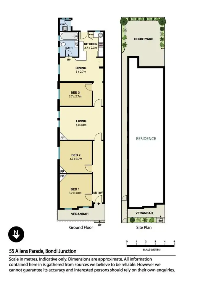 Floorplan of Homely house listing, 55 Allens Parade, Bondi Junction NSW 2022