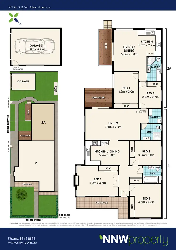 Floorplan of Homely house listing, 2 Allan Avenue, Ryde NSW 2112