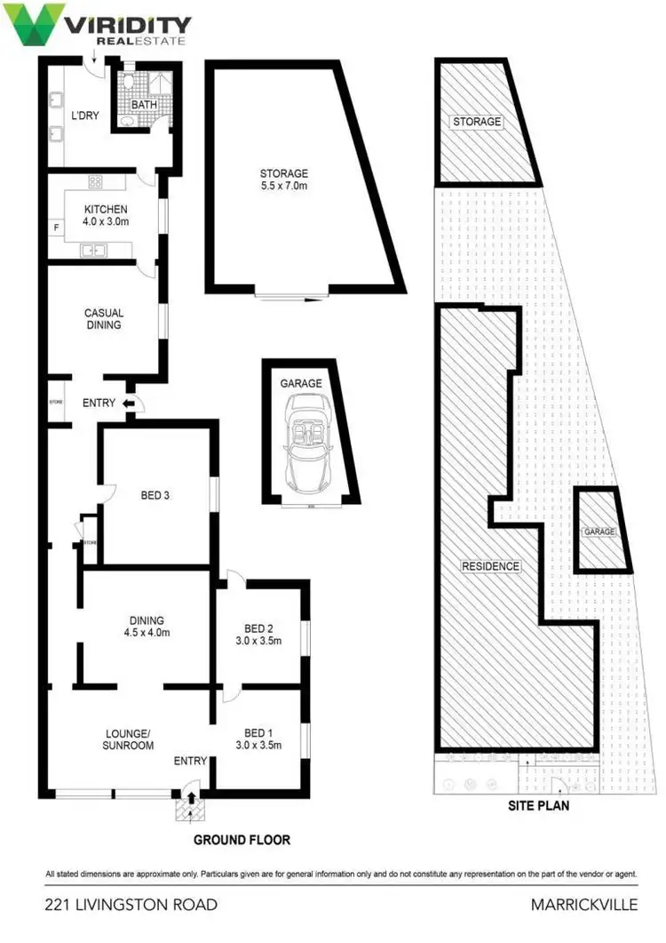 Floorplan of Homely house listing, 221 Livingstone Road, Marrickville NSW 2204