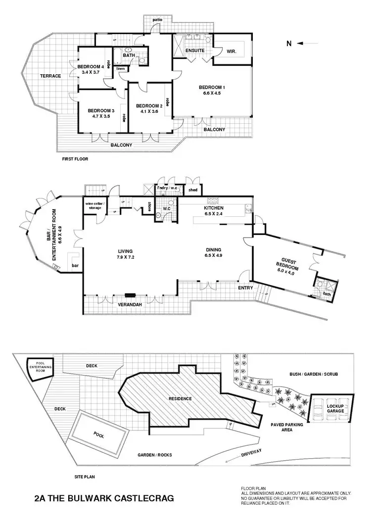 Floorplan of Homely house listing, 2A The Bulwark, Castlecrag NSW 2068
