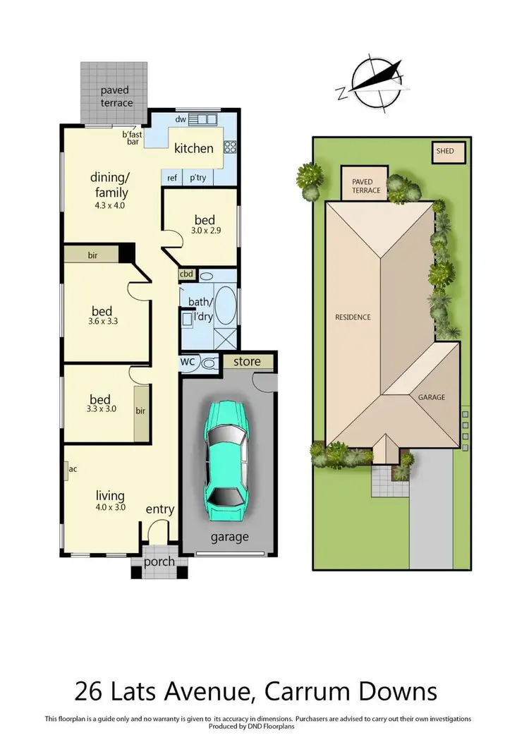 Floorplan of Homely unit listing, 26 Lats Avenue, Carrum Downs VIC 3201