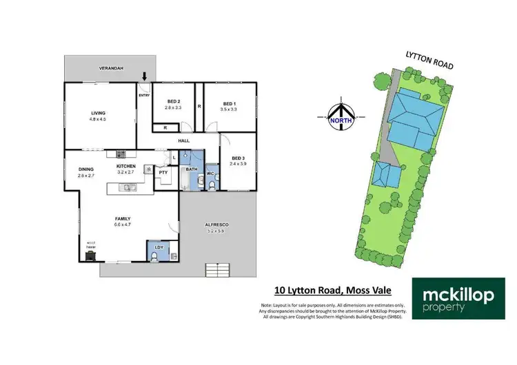 Floorplan of Homely house listing, 10 Lytton Road, Moss Vale NSW 2577