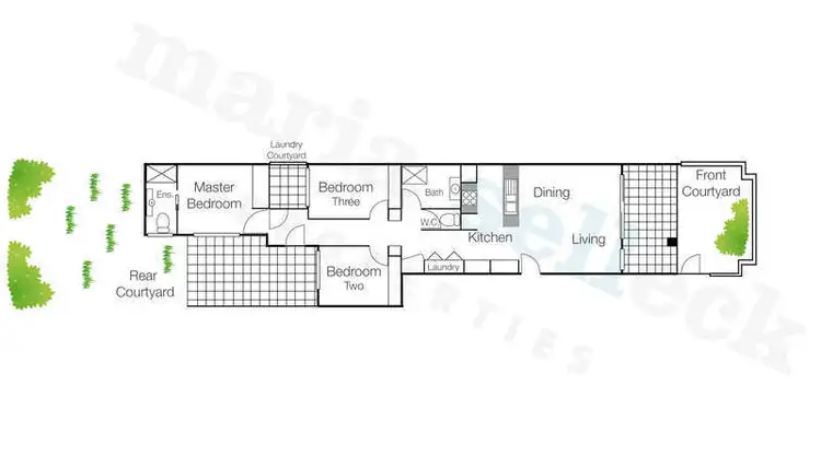 Floorplan of Homely apartment listing, 19/9 Wedge Crescent, Turner ACT 2612