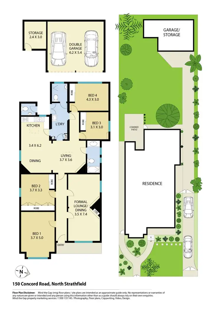 Floorplan of Homely house listing, 150 Concord Road, North Strathfield NSW 2137