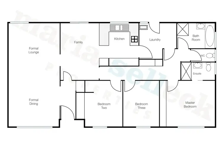 Floorplan of Homely house listing, 18 MacIntyre Place, Charnwood ACT 2615