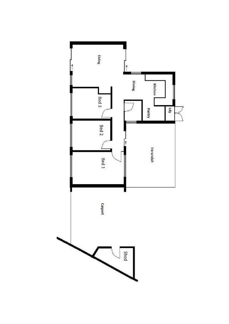 Floorplan of Homely house listing, 11 Ambon Street, Wagaman NT 810