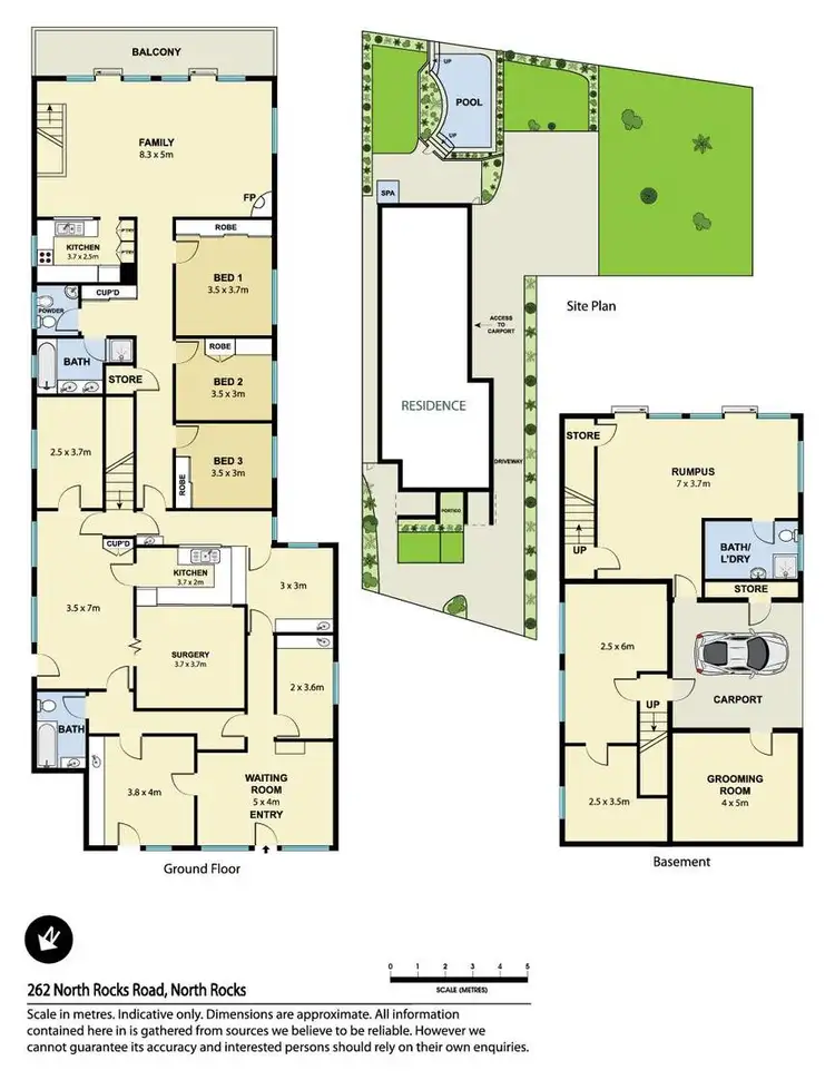 Floorplan of Homely house listing, 262 North Rocks Road, North Rocks NSW 2151
