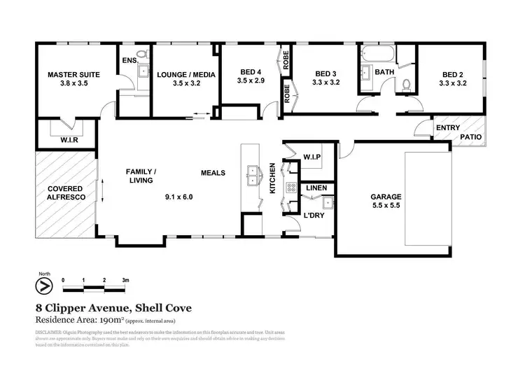 Floorplan of Homely house listing, 8 Clipper Avenue, Shell Cove NSW 2529