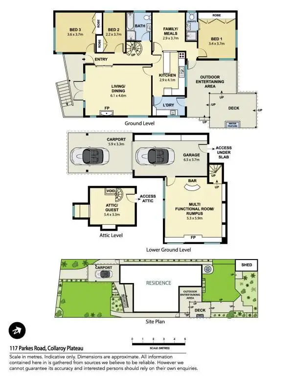 Floorplan of Homely house listing, 117 Parkes Road, Collaroy Plateau NSW 2097