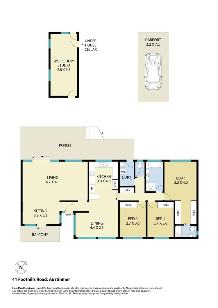 Floorplan of Homely house listing, 41 Foothills Road, Austinmer NSW 2515