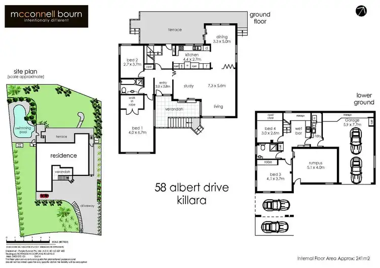 Floorplan of Homely house listing, 58 Albert Drive, Killara NSW 2071