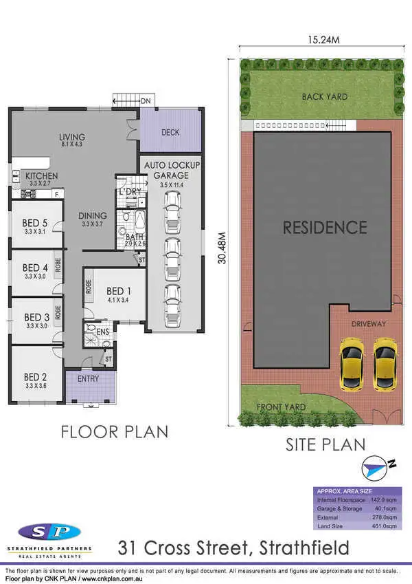 Floorplan of Homely house listing, 31 Cross Street, Strathfield NSW 2135