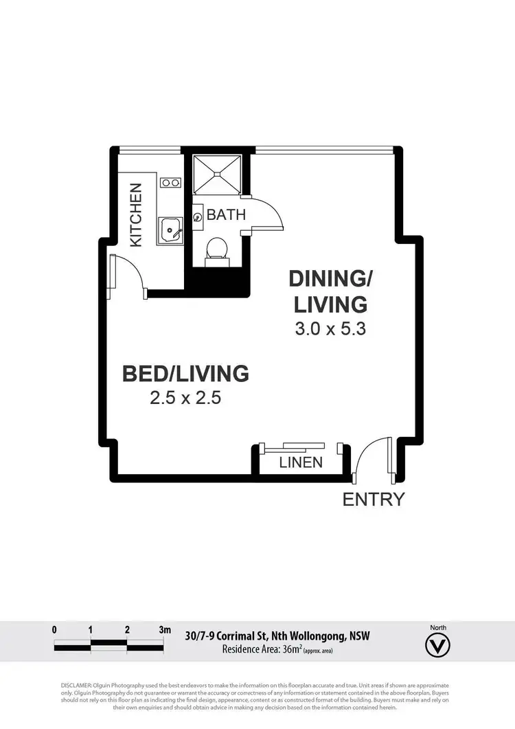 Floorplan of Homely unit listing, 30/7-9 Corrimal Street, North Wollongong NSW 2500