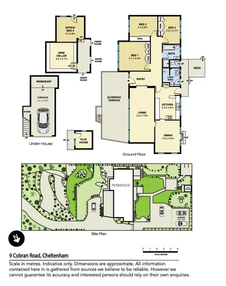 Floorplan of Homely house listing, 9 Cobran Road, Cheltenham NSW 2119