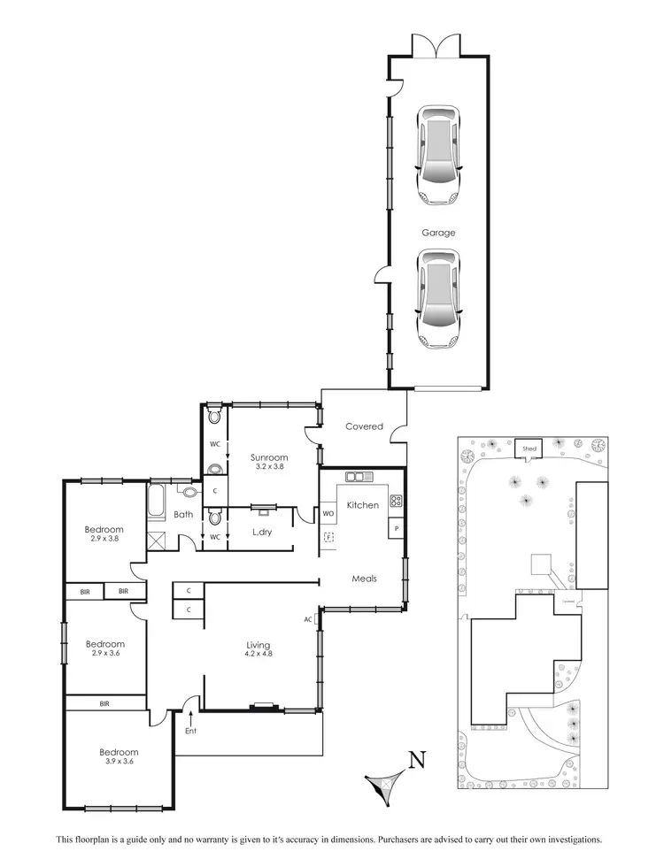 Floorplan of Homely house listing, 9 Coolabah Street, Mentone VIC 3194