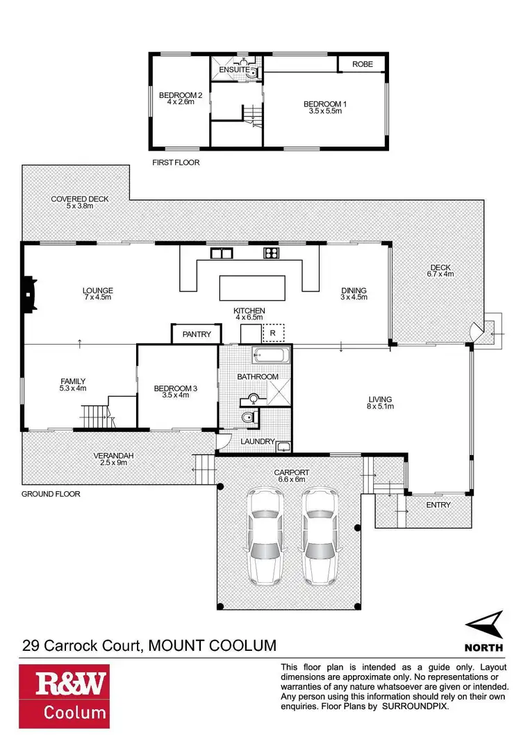 Floorplan of Homely house listing, 29 Carrock Court, Mount Coolum QLD 4573