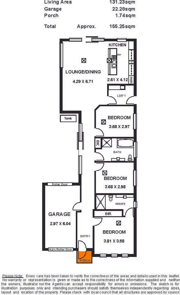 Floorplan of Homely house listing, 20 Acton Avenue, Windsor Gardens SA 5087
