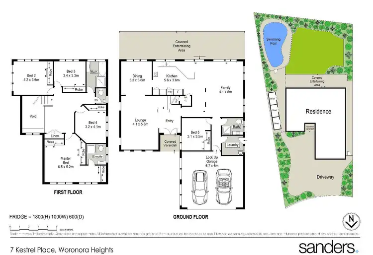 Floorplan of Homely house listing, 7 Kestrel Place, Woronora Heights NSW 2233