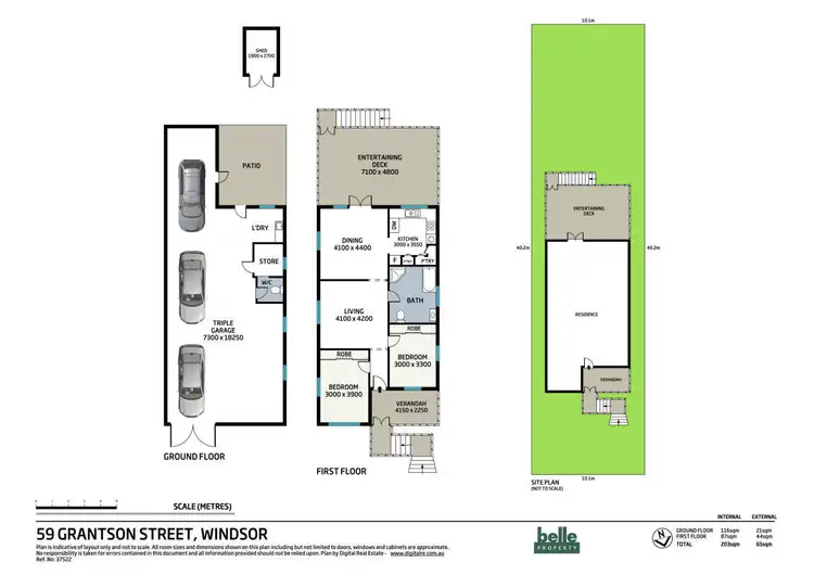 Floorplan of Homely house listing, 59 Grantson Street, Windsor QLD 4030
