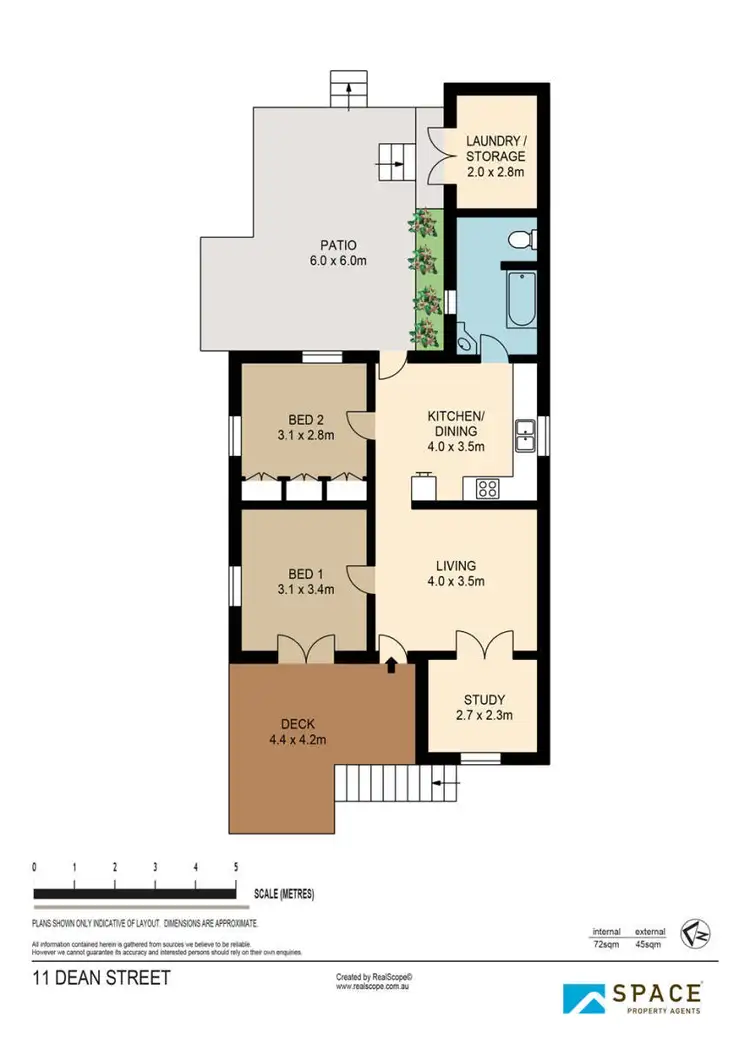 Floorplan of Homely house listing, 11 Dean Street, Red Hill QLD 4059