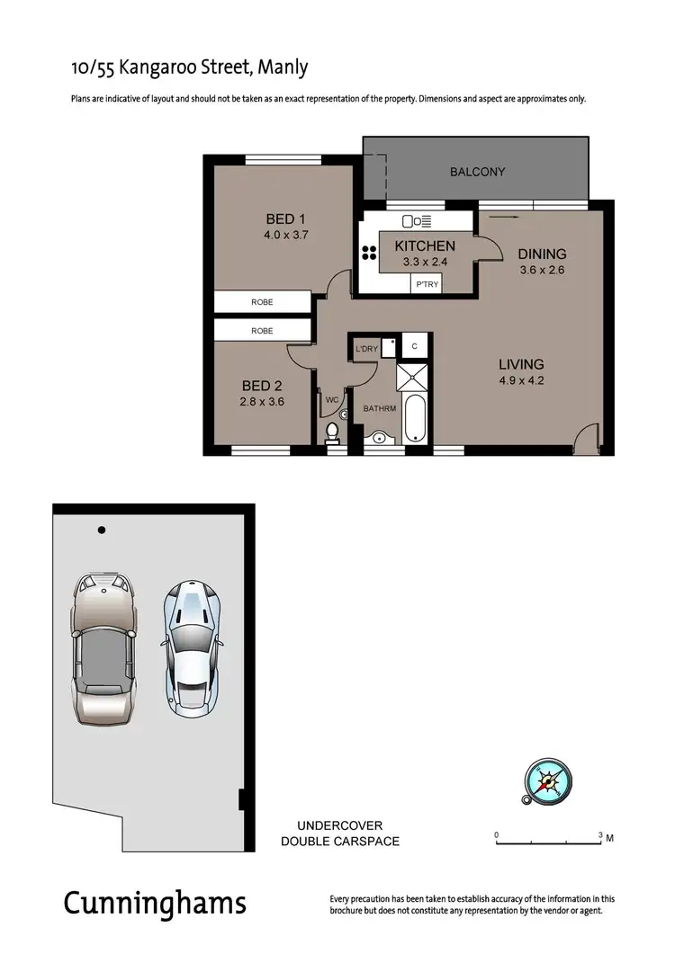 Floorplan of Homely apartment listing, 10/55 Kangaroo Street, Manly NSW 2095