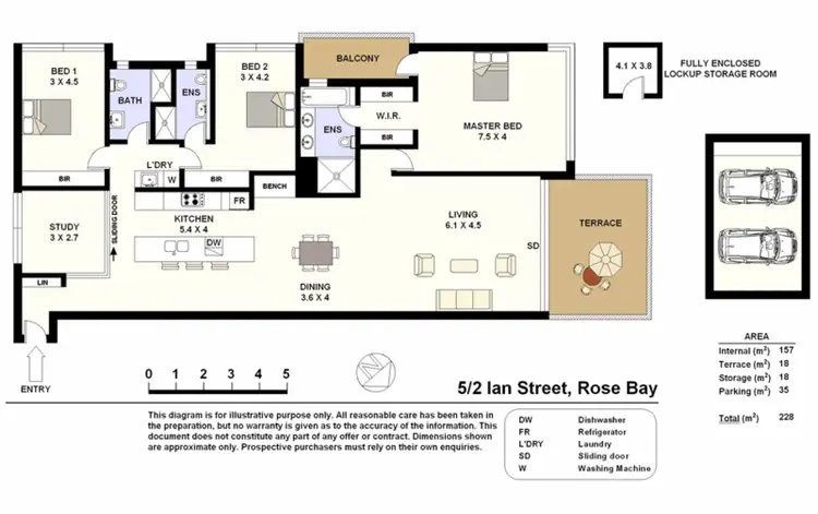 Floorplan of Homely unit listing, 5/2-4 Ian Street, Rose Bay NSW 2029