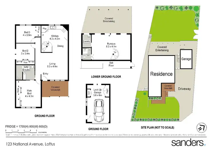 Floorplan of Homely house listing, 123 National Avenue, Loftus NSW 2232