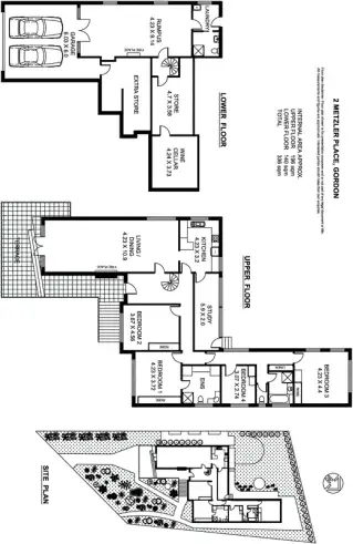 Floorplan of Homely house listing, 2 Metzler Place, Gordon NSW 2072