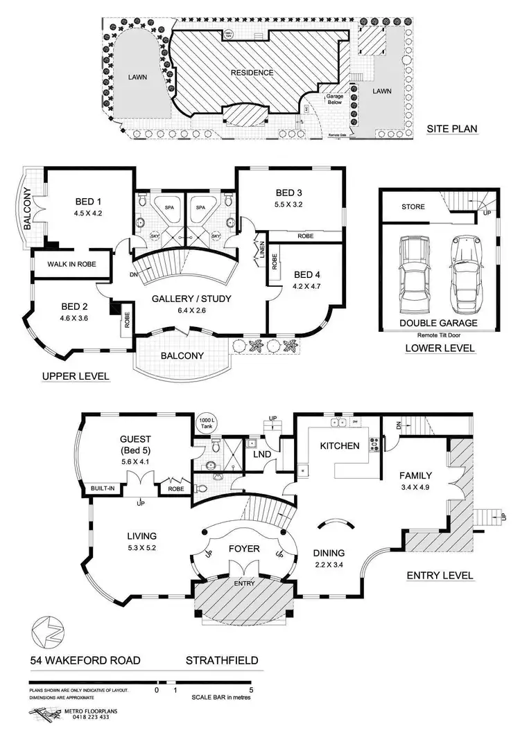 Floorplan of Homely house listing, 54 Wakeford Road, Strathfield NSW 2135