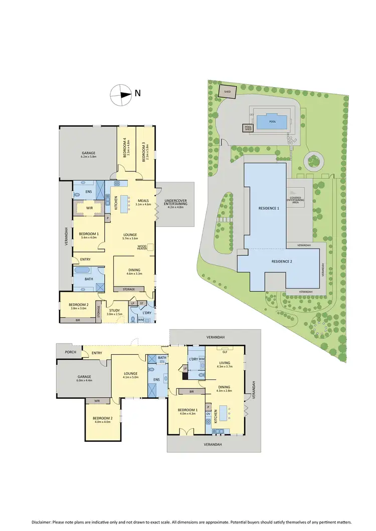 Floorplan of Homely house listing, 6 Kennington Rise, Gisborne VIC 3437