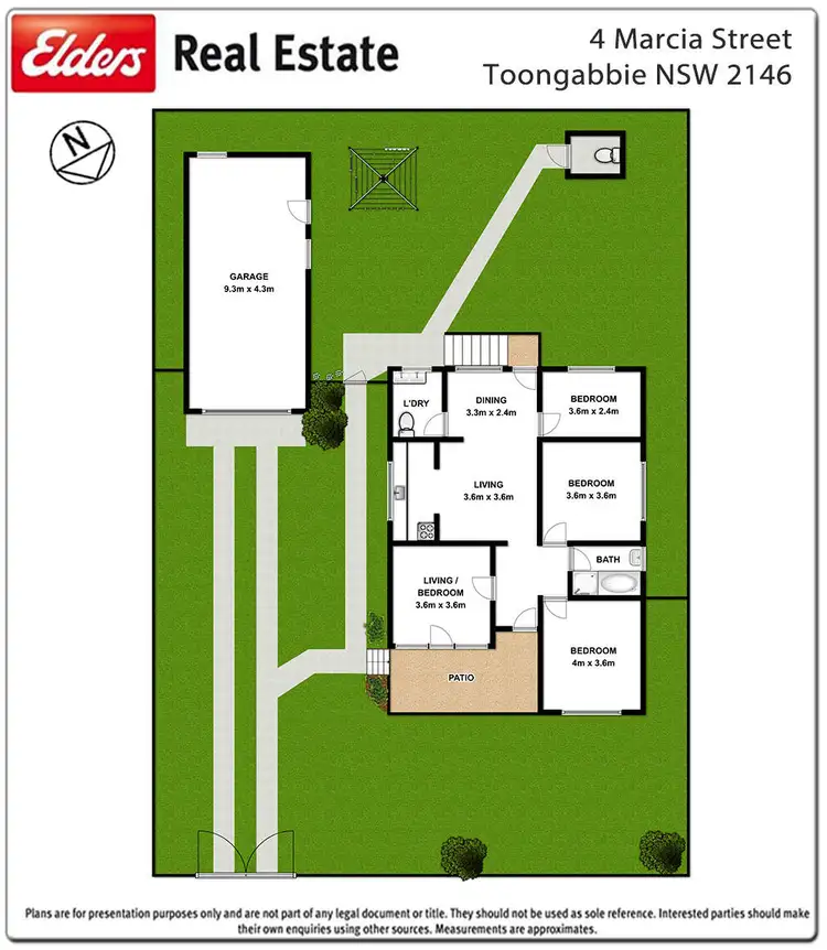 Floorplan of Homely house listing, 4 Marcia Street, Toongabbie NSW 2146
