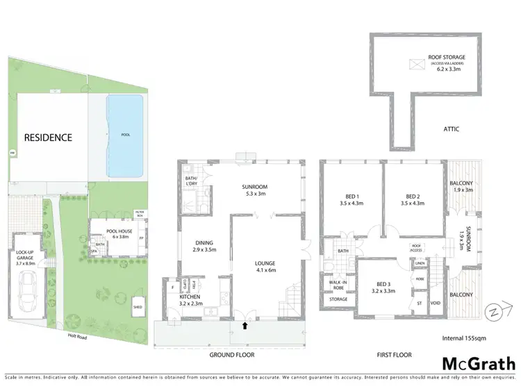 Floorplan of Homely house listing, 73 Holt Road, Taren Point NSW 2229
