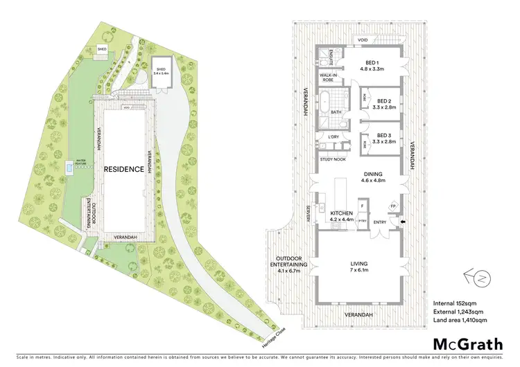 Floorplan of Homely house listing, 22 Heritage Close, Umina Beach NSW 2257