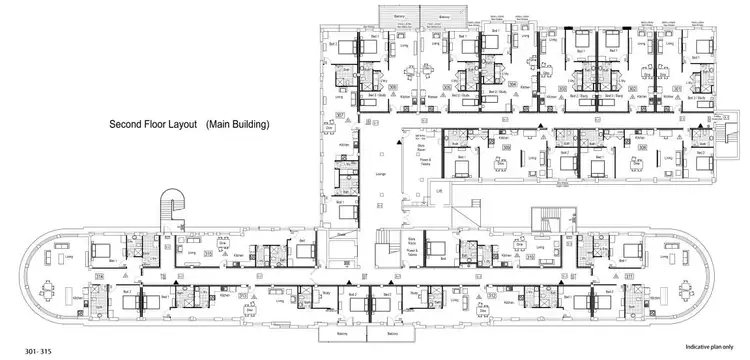 Floorplan of Homely apartment listing, A213/149-157 Thirteenth Street, Mildura VIC 3500