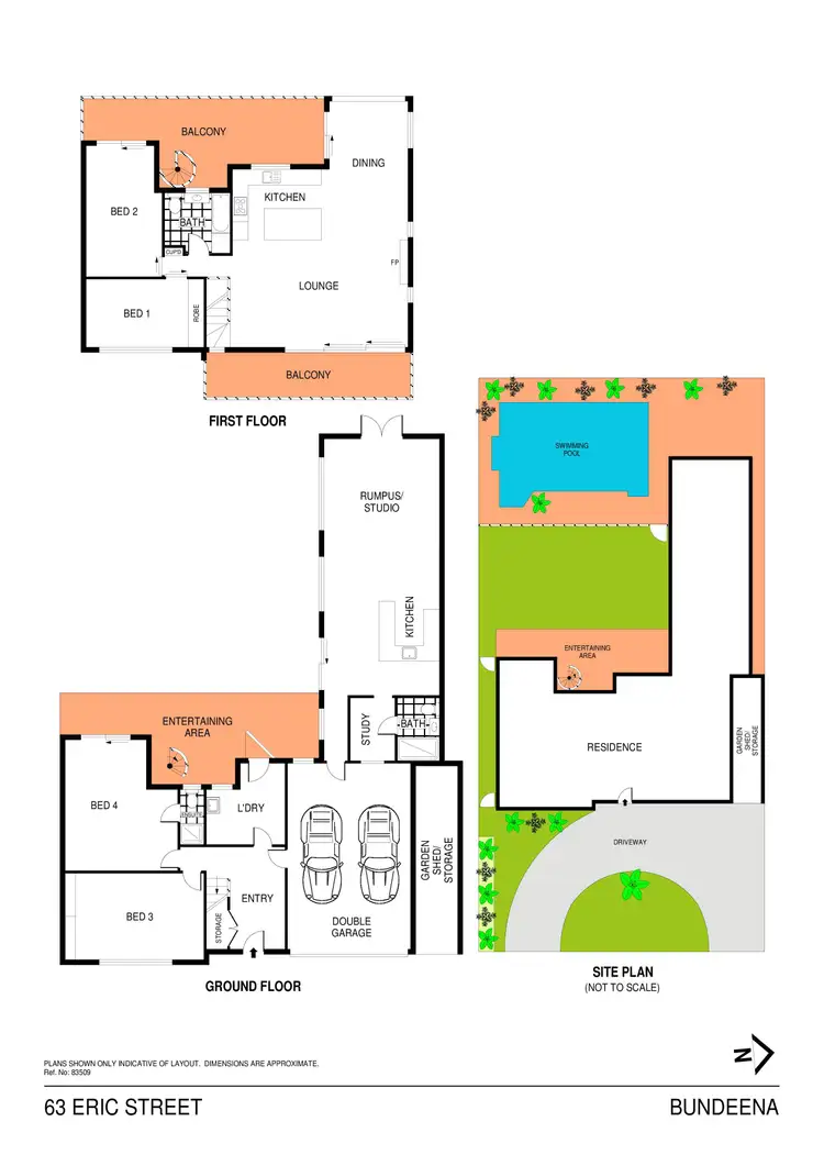 Floorplan of Homely house listing, 63 Eric Street, Bundeena NSW 2230