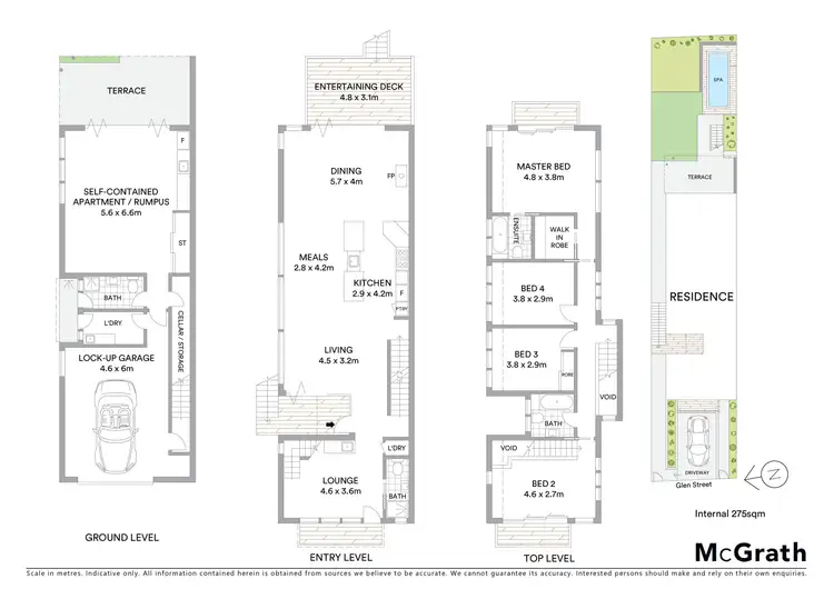 Floorplan of Homely house listing, 10 Glen Street, Bondi NSW 2026