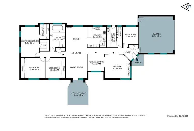 Floorplan of Homely house listing, 48 Grevillia Drive, Mill Park VIC 3082