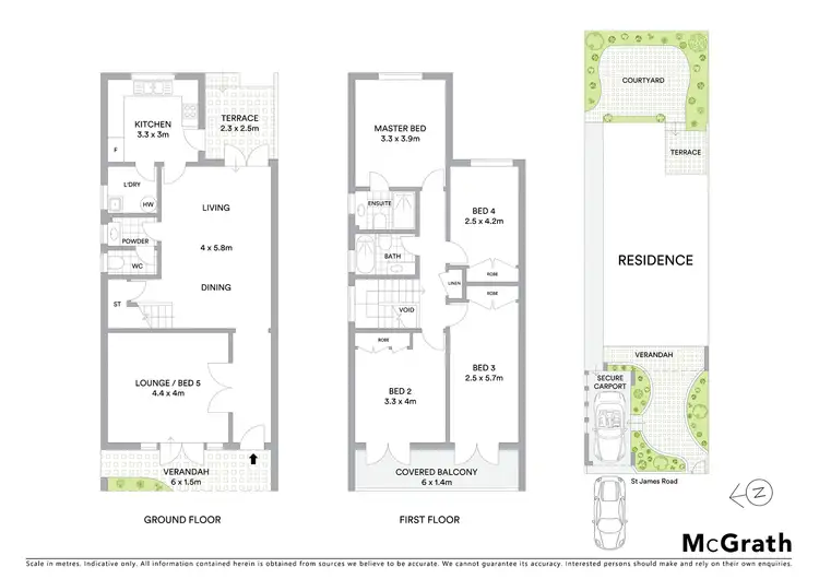 Floorplan of Homely house listing, 102 St James Road, Bondi Junction NSW 2022