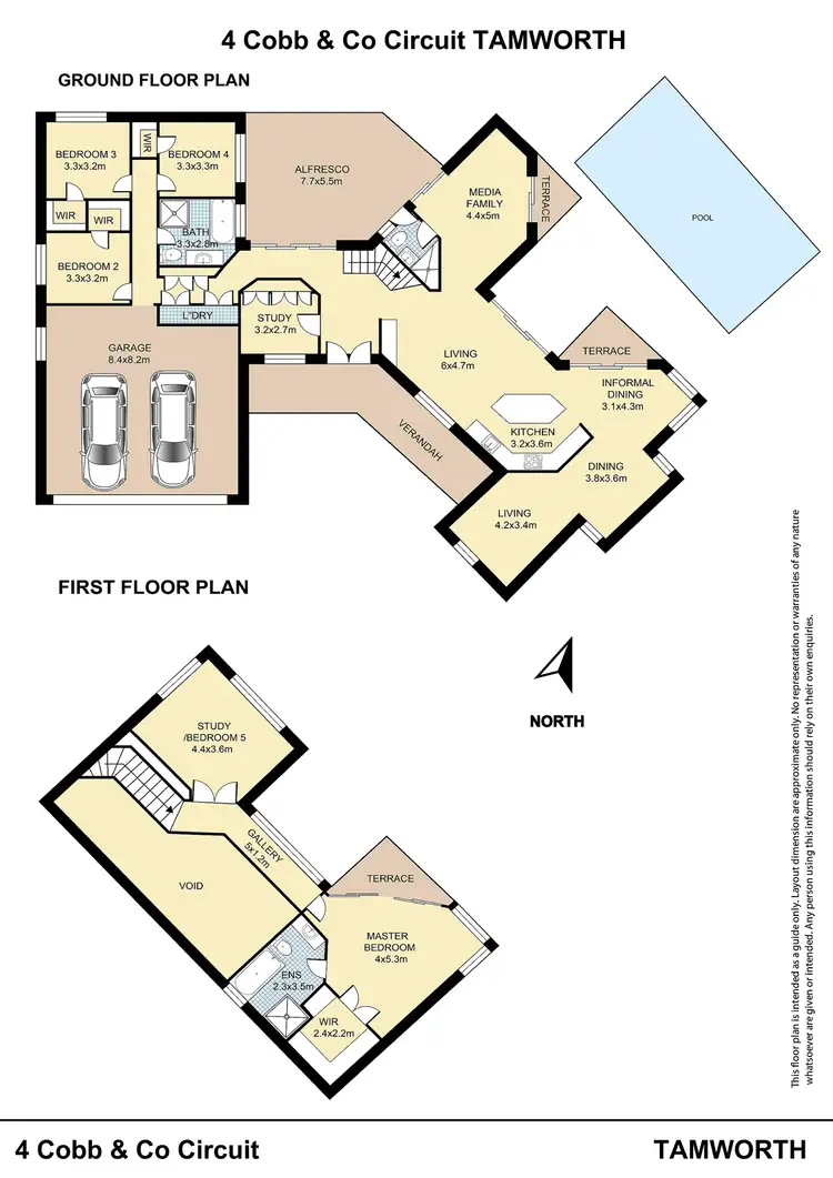Floorplan of Homely house listing, 4 Cobb & Co Circuit, Tamworth NSW 2340