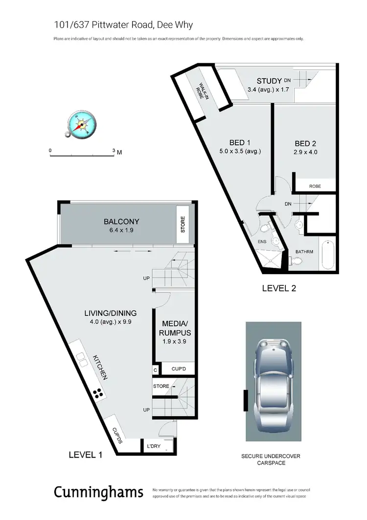 Floorplan of Homely apartment listing, 101/637-641 Pittwater Road, Dee Why NSW 2099