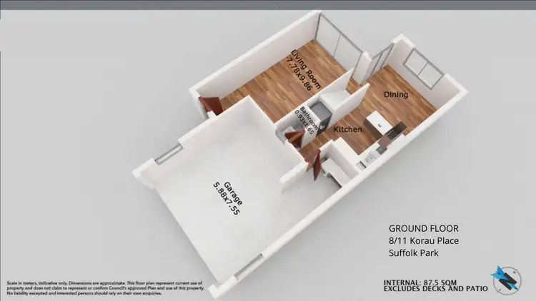 Floorplan of Homely house listing, 8/11 Korau Place, Suffolk Park NSW 2481